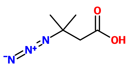 (image for) MC095829 3-Azido-3-methylbutanoic acid